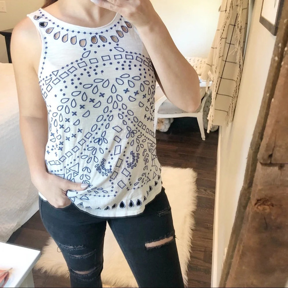 Lucky Brand Small boho Blouse - Picture 2 of 5